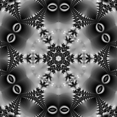 Soyut Bilgisayar Fraktal Tasarımı. Fraktal hiç bitmeyen bir desen. Fraktallar, farklı ölçeklerde kendine benzeyen sonsuz derecede karmaşık kalıplardır. Cep telefonu duvar kağıdı için harika.