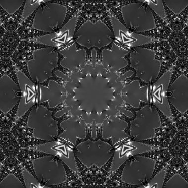 Soyut Bilgisayar Fraktal Tasarımı. Fraktal hiç bitmeyen bir desen. Fraktallar, farklı ölçeklerde kendine benzeyen sonsuz derecede karmaşık kalıplardır. Cep telefonu duvar kağıdı için harika.