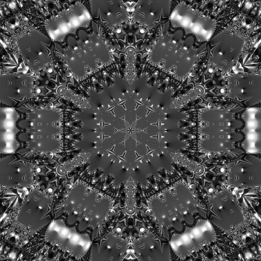 Soyut Bilgisayar Fraktal Tasarımı. Fraktal hiç bitmeyen bir desen. Fraktallar, farklı ölçeklerde kendine benzeyen sonsuz derecede karmaşık kalıplardır. Cep telefonu duvar kağıdı için harika.