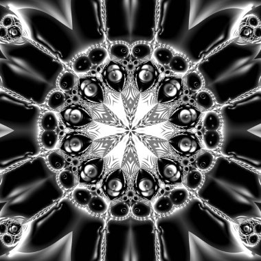 Soyut Bilgisayar Fraktal Tasarımı. Fraktal hiç bitmeyen bir desen. Fraktallar, farklı ölçeklerde kendine benzeyen sonsuz derecede karmaşık kalıplardır. Cep telefonu duvar kağıdı için harika.