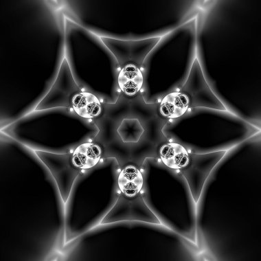 Soyut Bilgisayar Fraktal Tasarımı. Fraktal hiç bitmeyen bir desen. Fraktallar, farklı ölçeklerde kendine benzeyen sonsuz derecede karmaşık kalıplardır. Cep telefonu duvar kağıdı için harika.