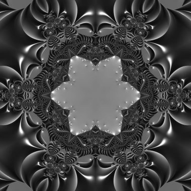 Soyut Bilgisayar Fraktal Tasarımı. Fraktal hiç bitmeyen bir desen. Fraktallar, farklı ölçeklerde kendine benzeyen sonsuz derecede karmaşık kalıplardır. Cep telefonu duvar kağıdı için harika.