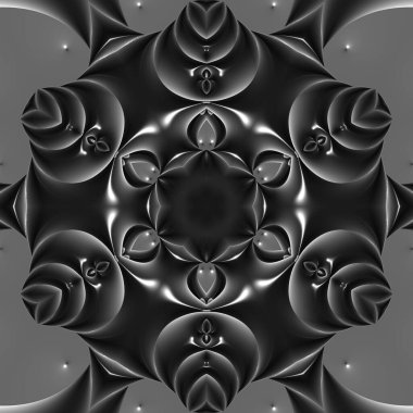 Soyut Bilgisayar Fraktal Tasarımı. Fraktal hiç bitmeyen bir desen. Fraktallar, farklı ölçeklerde kendine benzeyen sonsuz derecede karmaşık kalıplardır. Cep telefonu duvar kağıdı için harika.