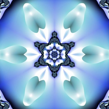 Soyut Bilgisayar Fraktal Tasarımı. Fraktal hiç bitmeyen bir desen. Fraktallar, farklı ölçeklerde kendine benzeyen sonsuz derecede karmaşık kalıplardır. Cep telefonu duvar kağıdı için harika.