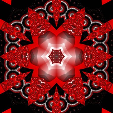 Soyut Bilgisayar Fraktal Tasarımı. Fraktal hiç bitmeyen bir desen. Fraktallar, farklı ölçeklerde kendine benzeyen sonsuz derecede karmaşık kalıplardır. Cep telefonu duvar kağıdı için harika.