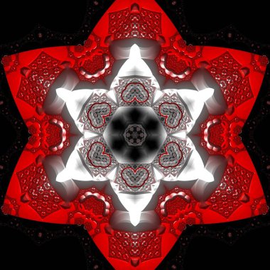 Soyut Bilgisayar Fraktal Tasarımı. Fraktal hiç bitmeyen bir desen. Fraktallar, farklı ölçeklerde kendine benzeyen sonsuz derecede karmaşık kalıplardır. Cep telefonu duvar kağıdı için harika.