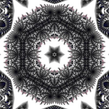 Soyut Bilgisayar Fraktal Tasarımı. Fraktal hiç bitmeyen bir desen. Fraktallar, farklı ölçeklerde kendine benzeyen sonsuz derecede karmaşık kalıplardır. Cep telefonu duvar kağıdı için harika.