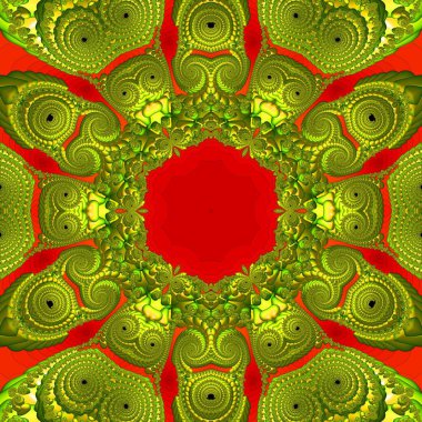 Soyut Bilgisayar Fraktal Tasarımı. Fraktal hiç bitmeyen bir desen. Fraktallar, farklı ölçeklerde kendine benzeyen sonsuz derecede karmaşık kalıplardır. Cep telefonu duvar kağıdı için harika.