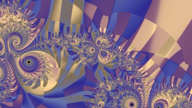 Soyut Bilgisayar Fraktal Tasarımı. Fraktal hiç bitmeyen bir desen. Fraktallar, farklı ölçeklerde kendine benzeyen sonsuz derecede karmaşık kalıplardır. Cep telefonu duvar kağıdı için harika.