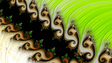 Soyut Bilgisayar Fraktal Tasarımı. Fraktal hiç bitmeyen bir desen. Fraktallar, farklı ölçeklerde kendine benzeyen sonsuz derecede karmaşık kalıplardır. Cep telefonu duvar kağıdı için harika.