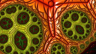 Soyut Bilgisayar Fraktal Tasarımı. Fraktal hiç bitmeyen bir desen. Fraktallar, farklı ölçeklerde kendine benzeyen sonsuz derecede karmaşık kalıplardır. Cep telefonu duvar kağıdı için harika.