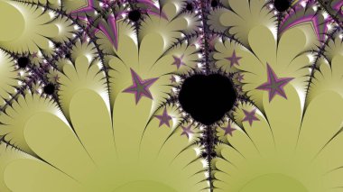 Soyut Bilgisayar Fraktal Tasarımı. Fraktal hiç bitmeyen bir desen. Fraktallar, farklı ölçeklerde kendine benzeyen sonsuz derecede karmaşık kalıplardır. Cep telefonu duvar kağıdı için harika.