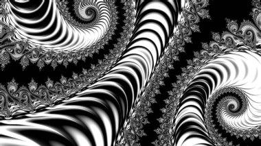 Soyut Bilgisayar Fraktal Tasarımı. Fraktal hiç bitmeyen bir desen. Fraktallar, farklı ölçeklerde kendine benzeyen sonsuz derecede karmaşık kalıplardır. Cep telefonu duvar kağıdı için harika.