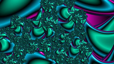 Soyut Bilgisayar Fraktal Tasarımı. Fraktal hiç bitmeyen bir desen. Fraktallar, farklı ölçeklerde kendine benzeyen sonsuz derecede karmaşık kalıplardır. Cep telefonu duvar kağıdı için harika.