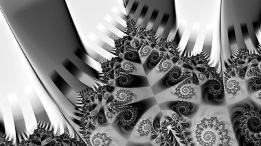 Soyut Bilgisayar Fraktal Tasarımı. Fraktal hiç bitmeyen bir desen. Fraktallar, farklı ölçeklerde kendine benzeyen sonsuz derecede karmaşık kalıplardır. Cep telefonu duvar kağıdı için harika.