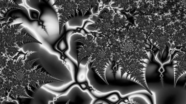 Soyut Bilgisayar Fraktal Tasarımı. Fraktal hiç bitmeyen bir desen. Fraktallar, farklı ölçeklerde kendine benzeyen sonsuz derecede karmaşık kalıplardır. Cep telefonu duvar kağıdı için harika.