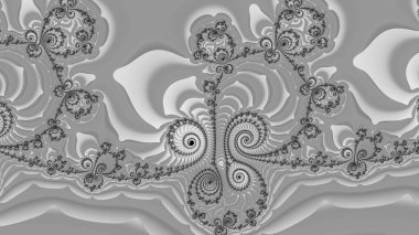 Soyut Bilgisayar Fraktal Tasarımı. Fraktal hiç bitmeyen bir desen. Fraktallar, farklı ölçeklerde kendine benzeyen sonsuz derecede karmaşık kalıplardır. Cep telefonu duvar kağıdı için harika.