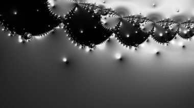 Soyut Bilgisayar Fraktal Tasarımı. Fraktal hiç bitmeyen bir desen. Fraktallar, farklı ölçeklerde kendine benzeyen sonsuz derecede karmaşık kalıplardır. Cep telefonu duvar kağıdı için harika.