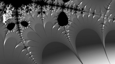 Soyut Bilgisayar Fraktal Tasarımı. Fraktal hiç bitmeyen bir desen. Fraktallar, farklı ölçeklerde kendine benzeyen sonsuz derecede karmaşık kalıplardır. Cep telefonu duvar kağıdı için harika.