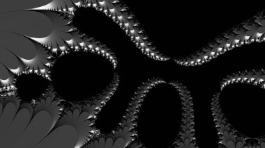 Soyut Bilgisayar Fraktal Tasarımı. Fraktal hiç bitmeyen bir desen. Fraktallar, farklı ölçeklerde kendine benzeyen sonsuz derecede karmaşık kalıplardır. Cep telefonu duvar kağıdı için harika.