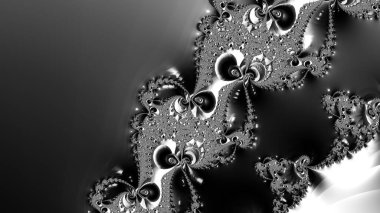 Soyut Bilgisayar Fraktal Tasarımı. Fraktal hiç bitmeyen bir desen. Fraktallar, farklı ölçeklerde kendine benzeyen sonsuz derecede karmaşık kalıplardır. Cep telefonu duvar kağıdı için harika.