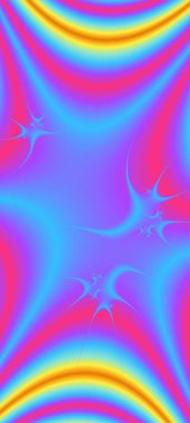 Soyut Bilgisayar Fraktal Tasarımı. Fraktal hiç bitmeyen bir desen. Fraktallar, farklı ölçeklerde kendine benzeyen sonsuz derecede karmaşık kalıplardır. Cep telefonu duvar kağıdı için harika.