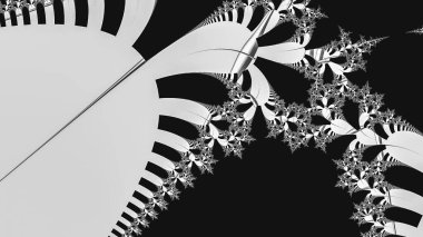 Soyut Bilgisayar Fraktal Tasarımı. Fraktal hiç bitmeyen bir desen. Fraktallar, farklı ölçeklerde kendine benzeyen sonsuz derecede karmaşık kalıplardır. Cep telefonu duvar kağıdı için harika.