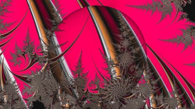 Soyut Bilgisayar Fraktal Tasarımı. Fraktal hiç bitmeyen bir desen. Fraktallar, farklı ölçeklerde kendine benzeyen sonsuz derecede karmaşık kalıplardır. Cep telefonu duvar kağıdı için harika.