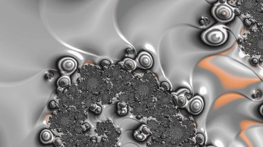 Soyut Bilgisayar Fraktal Tasarımı. Fraktal hiç bitmeyen bir desen. Fraktallar, farklı ölçeklerde kendine benzeyen sonsuz derecede karmaşık kalıplardır. Cep telefonu duvar kağıdı için harika.