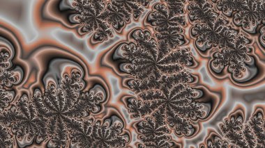 Soyut Bilgisayar Fraktal Tasarımı. Fraktal hiç bitmeyen bir desen. Fraktallar, farklı ölçeklerde kendine benzeyen sonsuz derecede karmaşık kalıplardır. Cep telefonu duvar kağıdı için harika.