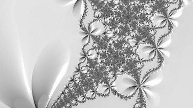 Soyut Bilgisayar Fraktal Tasarımı. Fraktal hiç bitmeyen bir desen. Fraktallar, farklı ölçeklerde kendine benzeyen sonsuz derecede karmaşık kalıplardır. Cep telefonu duvar kağıdı için harika.