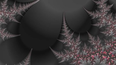 Soyut Bilgisayar Fraktal Tasarımı. Fraktal hiç bitmeyen bir desen. Fraktallar, farklı ölçeklerde kendine benzeyen sonsuz derecede karmaşık kalıplardır. Cep telefonu duvar kağıdı için harika.