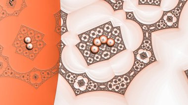 Soyut Bilgisayar Fraktal Tasarımı. Fraktal hiç bitmeyen bir desen. Fraktallar, farklı ölçeklerde kendine benzeyen sonsuz derecede karmaşık kalıplardır. Cep telefonu duvar kağıdı için harika.