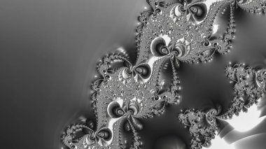 Soyut Bilgisayar Fraktal Tasarımı. Fraktal hiç bitmeyen bir desen. Fraktallar, farklı ölçeklerde kendine benzeyen sonsuz derecede karmaşık kalıplardır. Cep telefonu duvar kağıdı için harika.