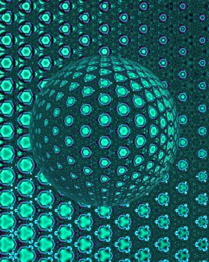 Soyut Bilgisayar Fraktal Tasarımı. Fraktal hiç bitmeyen bir desen. Fraktallar, farklı ölçeklerde kendine benzeyen sonsuz derecede karmaşık kalıplardır. Cep telefonu duvar kağıdı için harika.