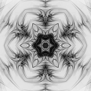 Soyut Bilgisayar Fraktal Tasarımı. Fraktal hiç bitmeyen bir desen. Fraktallar, farklı ölçeklerde kendine benzeyen sonsuz derecede karmaşık kalıplardır. Cep telefonu duvar kağıdı için harika.