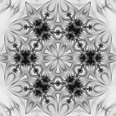 Soyut Bilgisayar Fraktal Tasarımı. Fraktal hiç bitmeyen bir desen. Fraktallar, farklı ölçeklerde kendine benzeyen sonsuz derecede karmaşık kalıplardır. Cep telefonu duvar kağıdı için harika.