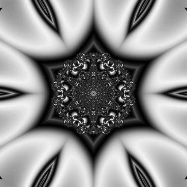 Soyut Bilgisayar Fraktal Tasarımı. Fraktal hiç bitmeyen bir desen. Fraktallar, farklı ölçeklerde kendine benzeyen sonsuz derecede karmaşık kalıplardır. Cep telefonu duvar kağıdı için harika.