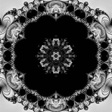 Soyut Bilgisayar Fraktal Tasarımı. Fraktal hiç bitmeyen bir desen. Fraktallar, farklı ölçeklerde kendine benzeyen sonsuz derecede karmaşık kalıplardır. Cep telefonu duvar kağıdı için harika.