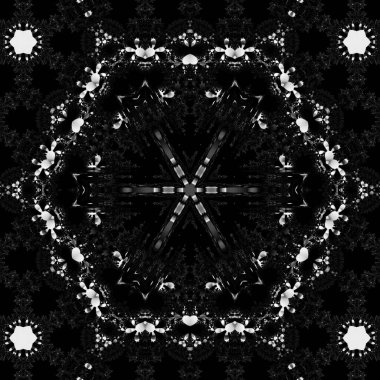 Soyut Bilgisayar Fraktal Tasarımı. Fraktal hiç bitmeyen bir desen. Fraktallar, farklı ölçeklerde kendine benzeyen sonsuz derecede karmaşık kalıplardır. Cep telefonu duvar kağıdı için harika.