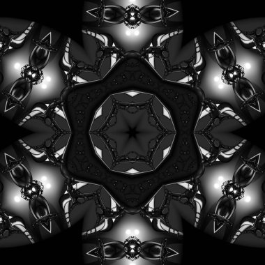 Soyut Bilgisayar Fraktal Tasarımı. Fraktal hiç bitmeyen bir desen. Fraktallar, farklı ölçeklerde kendine benzeyen sonsuz derecede karmaşık kalıplardır. Cep telefonu duvar kağıdı için harika.