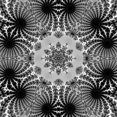 Soyut Bilgisayar Fraktal Tasarımı. Fraktal hiç bitmeyen bir desen. Fraktallar, farklı ölçeklerde kendine benzeyen sonsuz derecede karmaşık kalıplardır. Cep telefonu duvar kağıdı için harika.