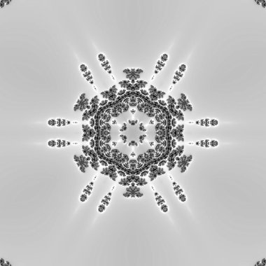 Soyut Bilgisayar Fraktal Tasarımı. Fraktal hiç bitmeyen bir desen. Fraktallar, farklı ölçeklerde kendine benzeyen sonsuz derecede karmaşık kalıplardır. Cep telefonu duvar kağıdı için harika.