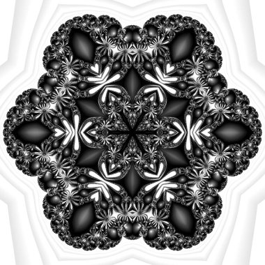 Soyut Bilgisayar Fraktal Tasarımı. Fraktal hiç bitmeyen bir desen. Fraktallar, farklı ölçeklerde kendine benzeyen sonsuz derecede karmaşık kalıplardır. Cep telefonu duvar kağıdı için harika.