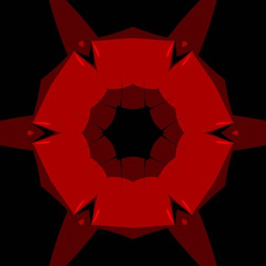 Soyut Bilgisayar Fraktal Tasarımı. Fraktal hiç bitmeyen bir desen. Fraktallar, farklı ölçeklerde kendine benzeyen sonsuz derecede karmaşık kalıplardır. Cep telefonu duvar kağıdı için harika.