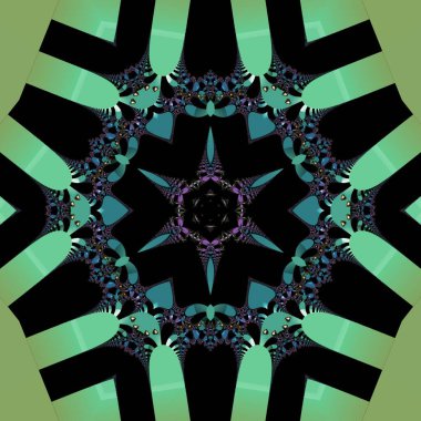 Soyut Bilgisayar Fraktal Tasarımı. Fraktal hiç bitmeyen bir desen. Fraktallar, farklı ölçeklerde kendine benzeyen sonsuz derecede karmaşık kalıplardır. Cep telefonu duvar kağıdı için harika.