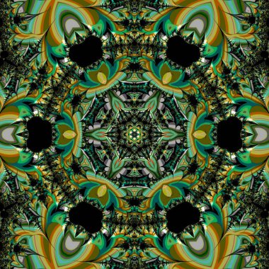 Soyut Bilgisayar Fraktal Tasarımı. Fraktal hiç bitmeyen bir desen. Fraktallar, farklı ölçeklerde kendine benzeyen sonsuz derecede karmaşık kalıplardır. Cep telefonu duvar kağıdı için harika.