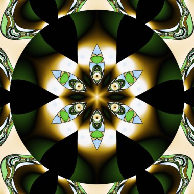 Soyut Bilgisayar Fraktal Tasarımı. Fraktal hiç bitmeyen bir desen. Fraktallar, farklı ölçeklerde kendine benzeyen sonsuz derecede karmaşık kalıplardır. Cep telefonu duvar kağıdı için harika.