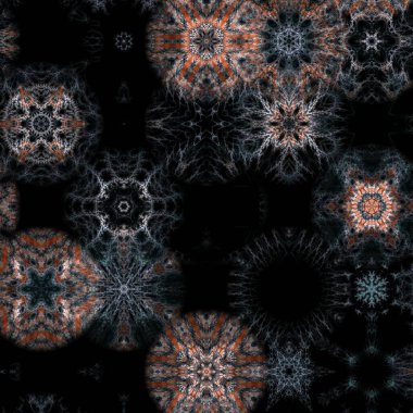 Soyut Bilgisayar Fraktal Tasarımı. Fraktal hiç bitmeyen bir desen. Fraktallar, farklı ölçeklerde kendine benzeyen sonsuz derecede karmaşık kalıplardır. Cep telefonu duvar kağıdı için harika.