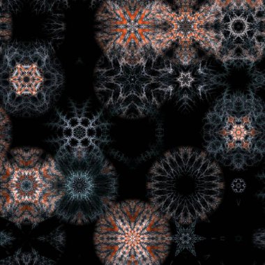 Soyut Bilgisayar Fraktal Tasarımı. Fraktal hiç bitmeyen bir desen. Fraktallar, farklı ölçeklerde kendine benzeyen sonsuz derecede karmaşık kalıplardır. Cep telefonu duvar kağıdı için harika.